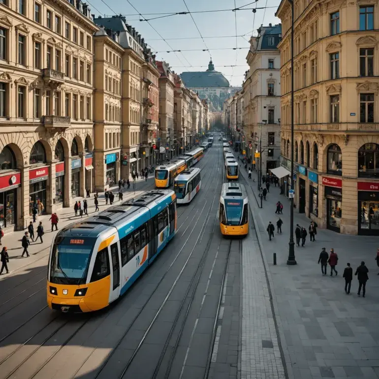 Operațiuni de Tramvai Urban: Tramvaiele Îmbunătățesc Mobilitatea Orașelor din România